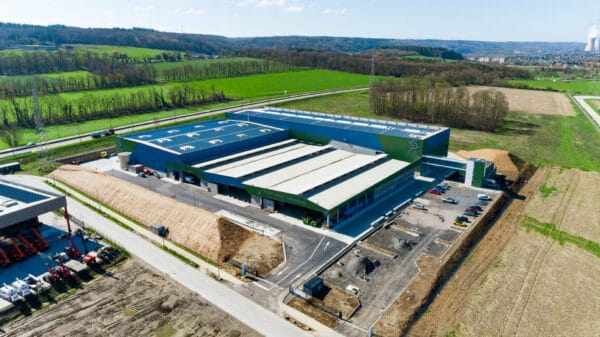 Centre de tri d’emballages ménagers